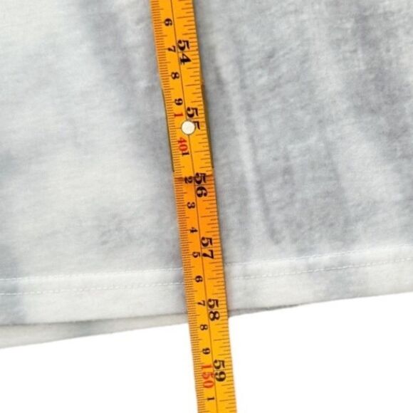 SHEIN Sleeveless Red Blue Tie Dye Split Hem Crewneck Pullover Maxi Dress. Large. - Picture 6 of 8